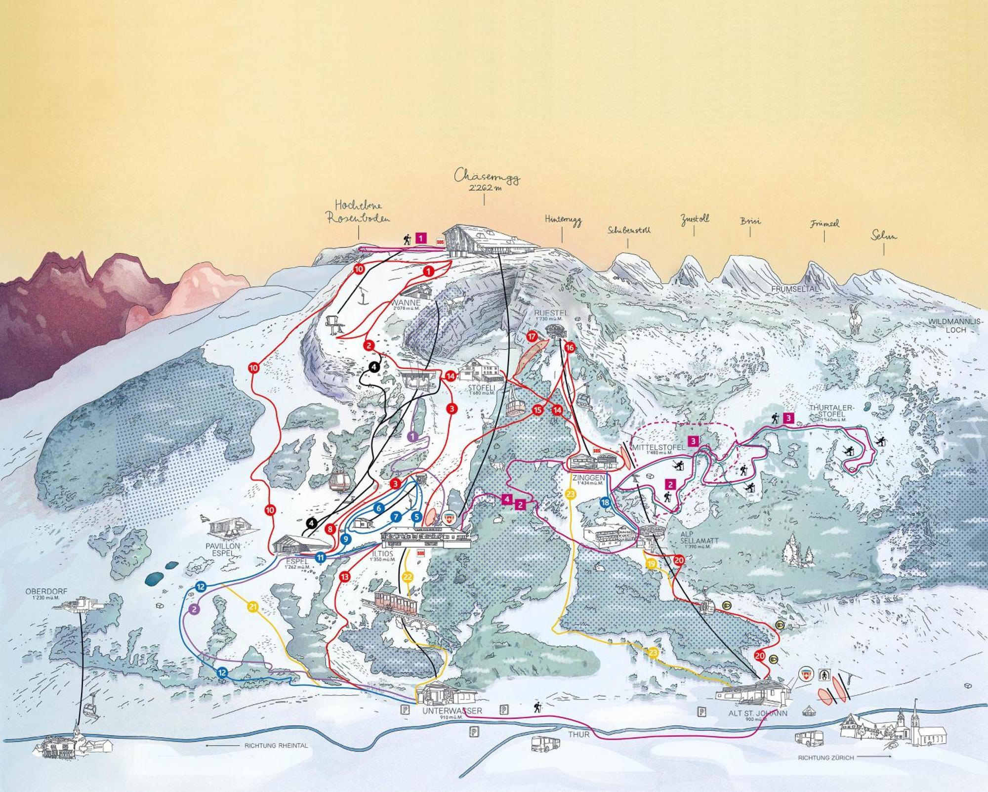 Doodle'S Amazing Chalet -Walensee - Flumserberg - Churfirsten - Heidiland - Pool - Sauna 莫尔斯 外观 照片