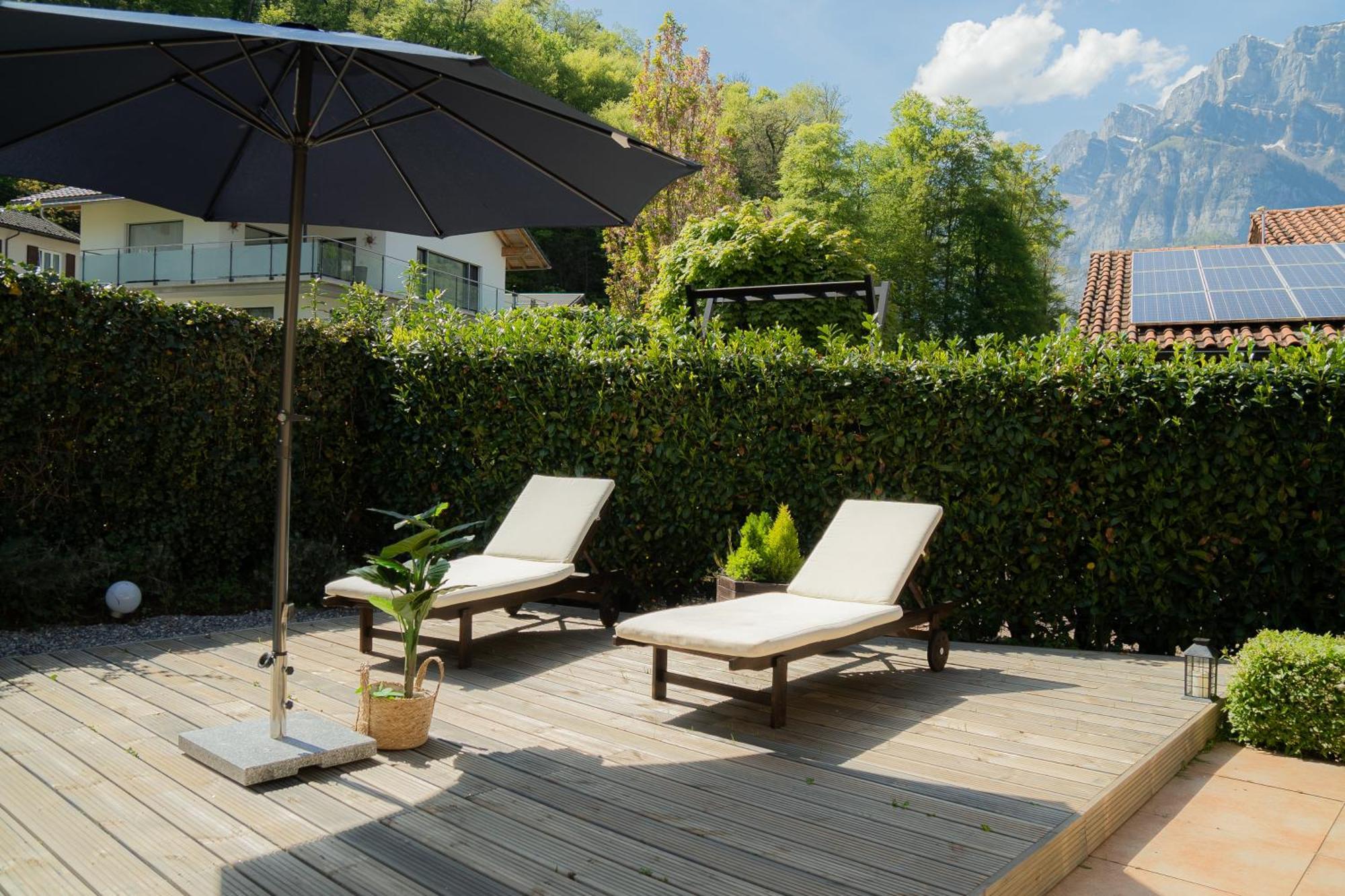 Doodle'S Amazing Chalet -Walensee - Flumserberg - Churfirsten - Heidiland - Pool - Sauna 莫尔斯 外观 照片